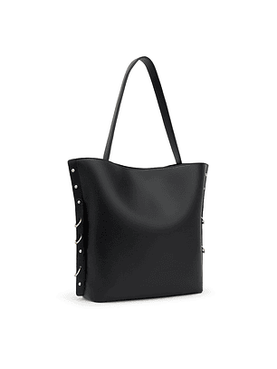 Mala de Ombro Grande Jewelry Studs Preto - Tous 