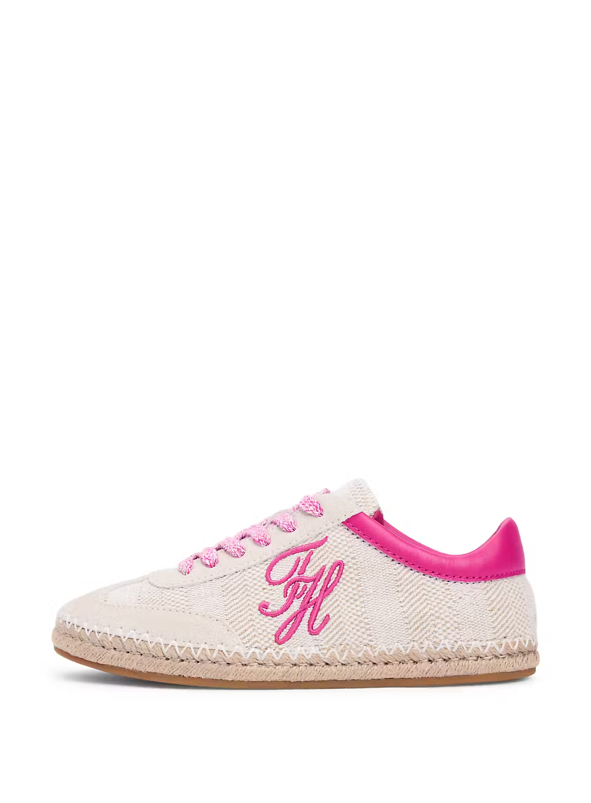 Ténis JACKIE em Canvas e Corda Rosa - Tommy Hilfiger 1