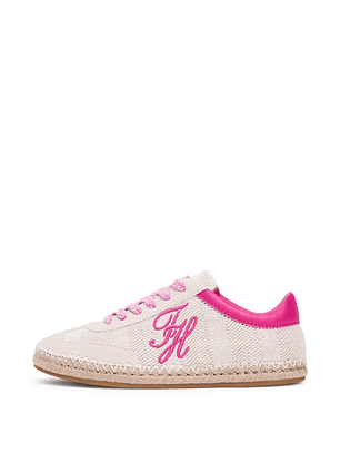 Ténis JACKIE em Canvas e Corda Rosa - Tommy Hilfiger