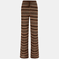 Calças Tricô SUKI Lurex Castanho - Guess Marciano - Thumbnail 3