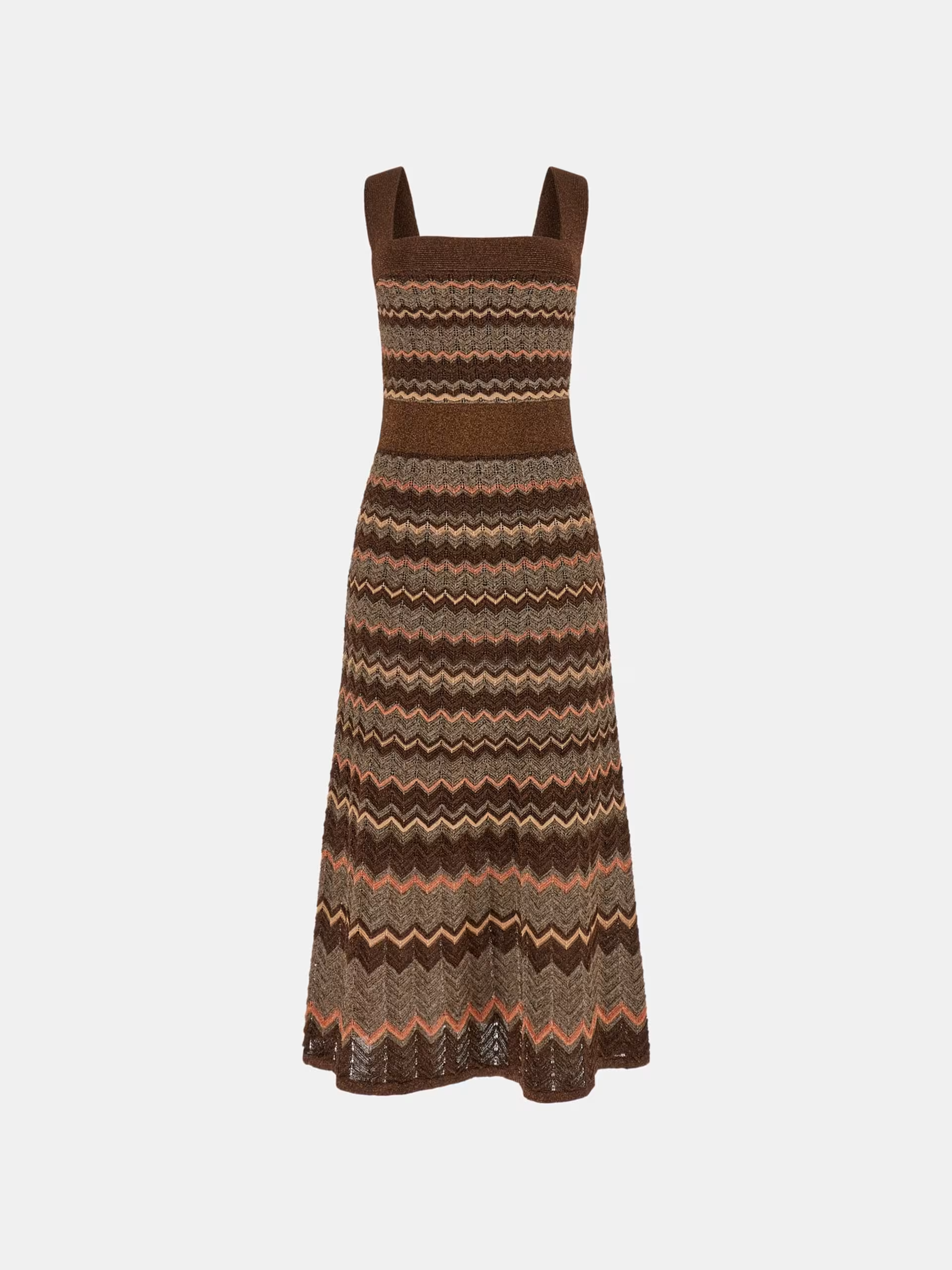 Vestido Tricô SUKI Lurex Castanho - Guess 5