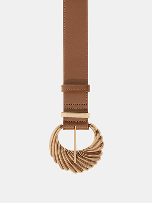 Cinto SHELL Taupe - Guess Marciano