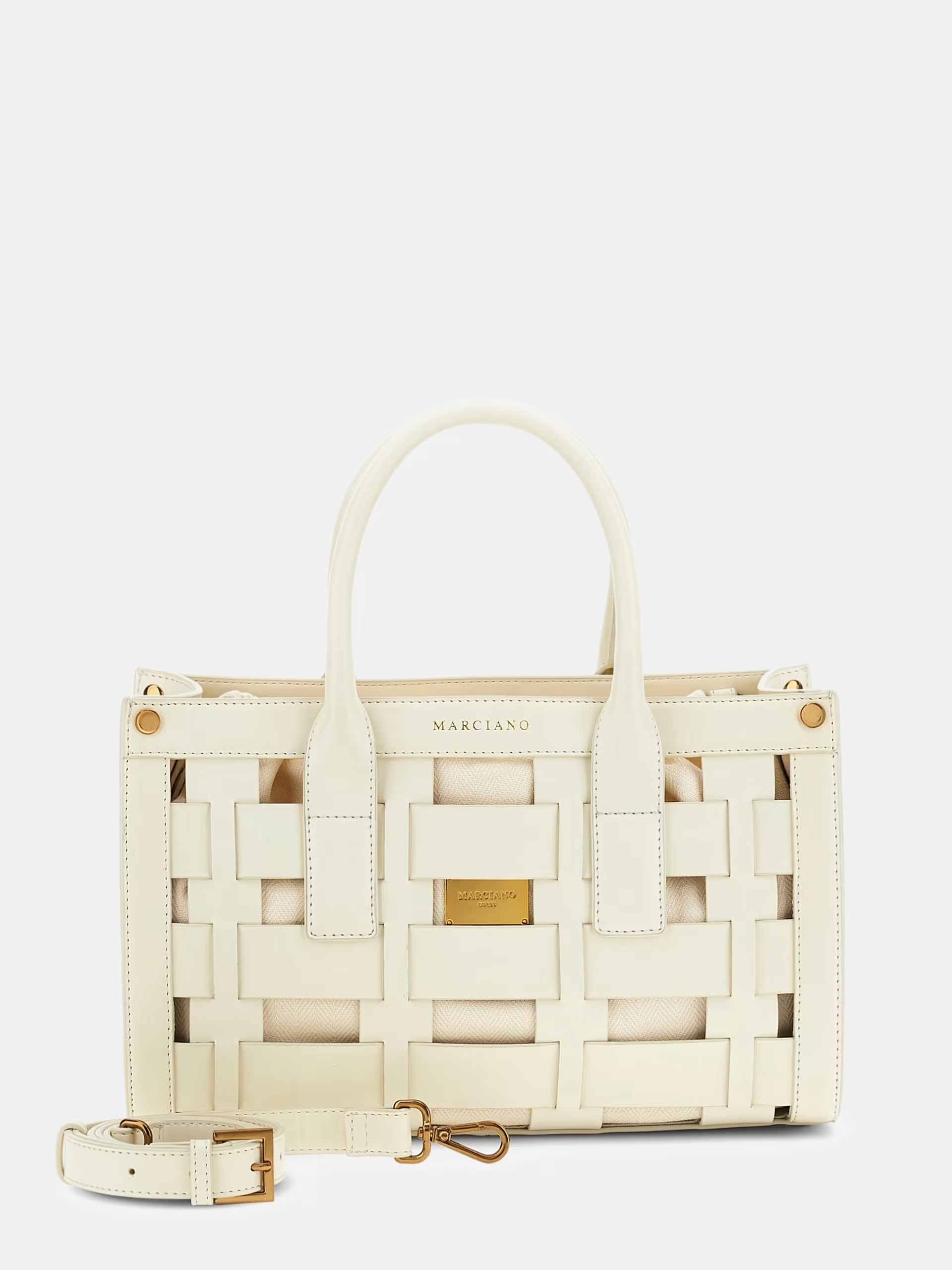 Mala de Mão Creme - Guess Marciano 3