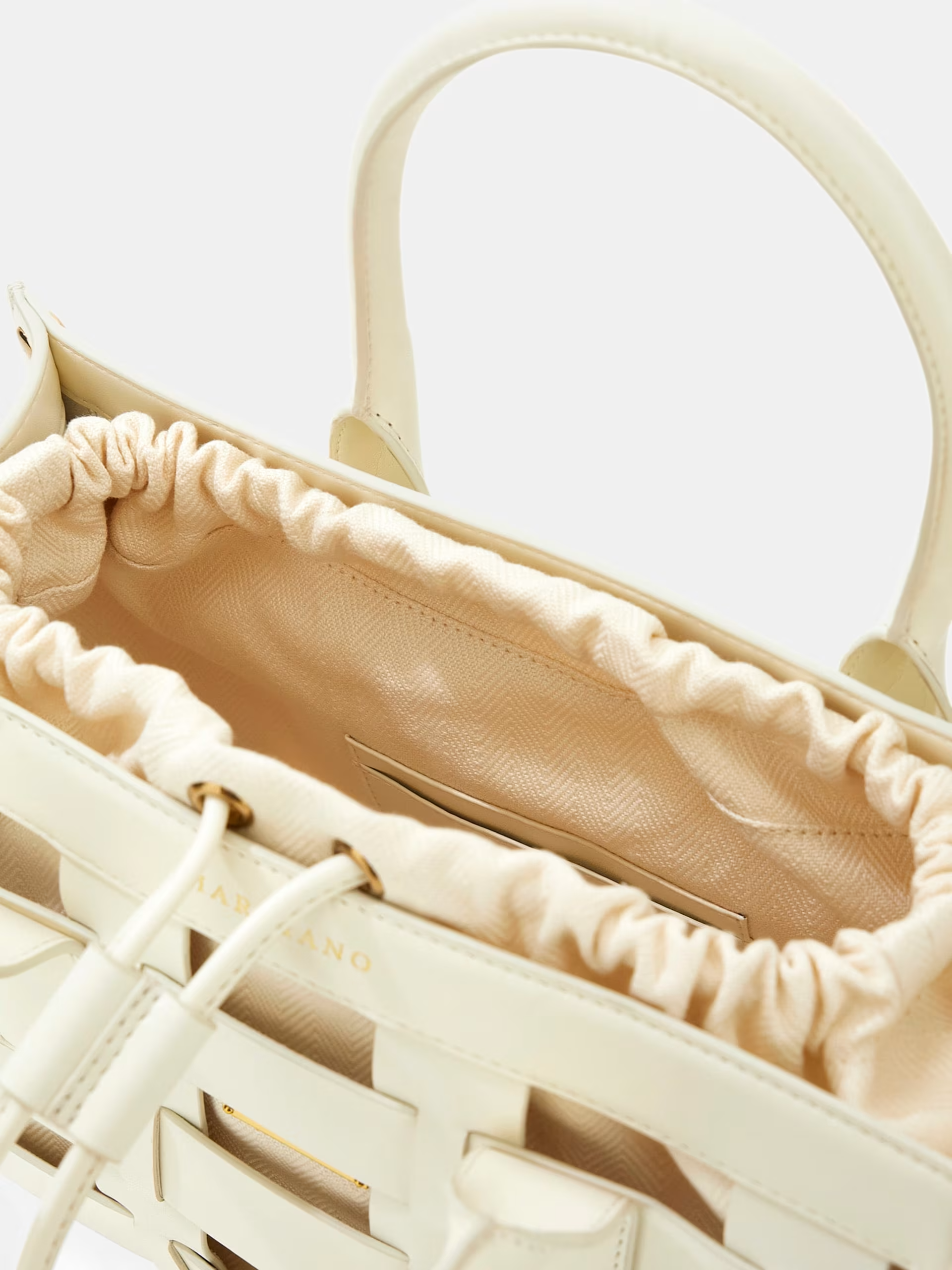 Mala de Mão Creme - Guess Marciano 6