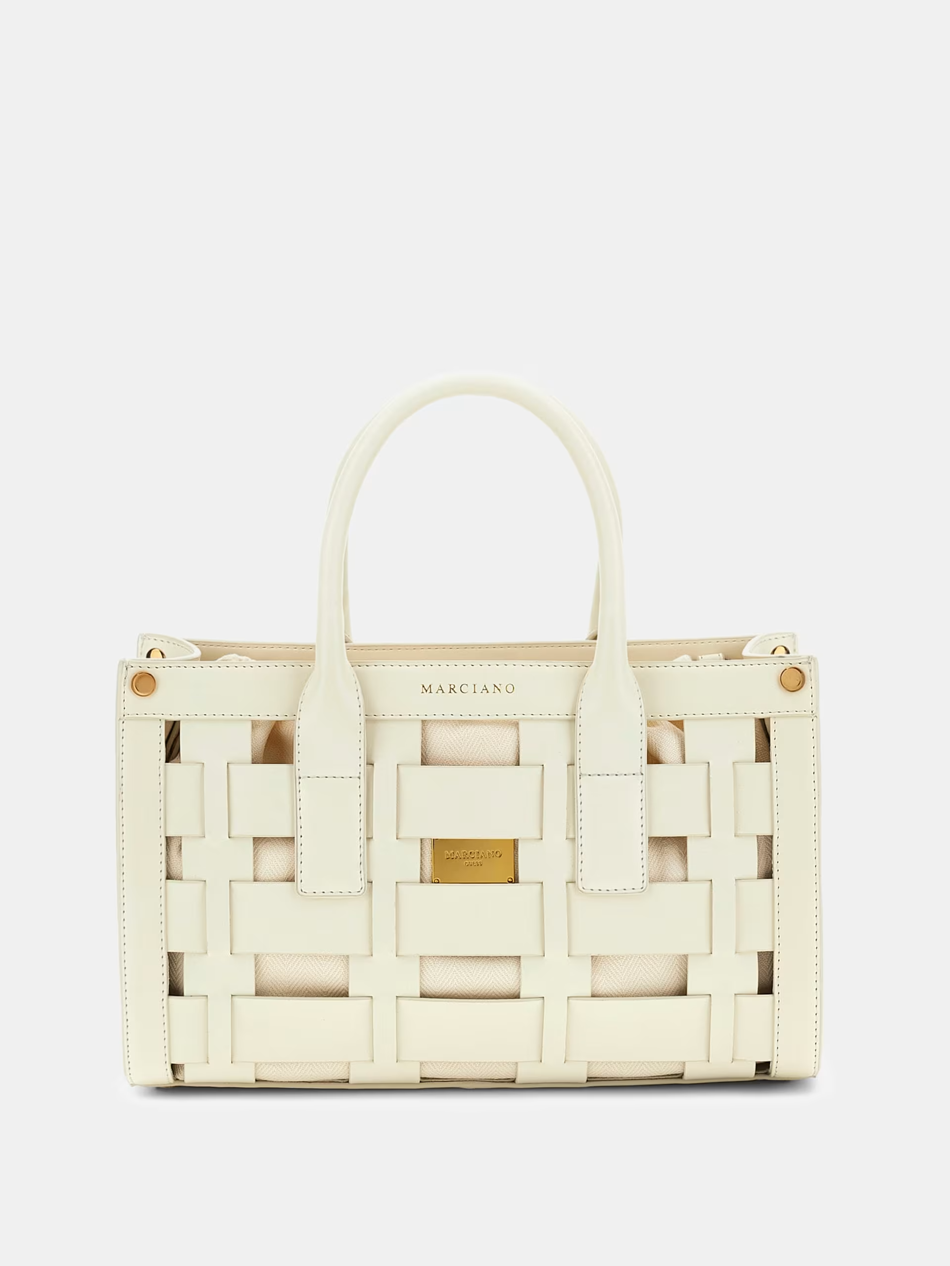 Mala de Mão Creme - Guess Marciano 1