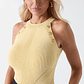 Top de Cavas Canelado LOLI Amarelo - Guess Marciano  - Thumbnail 1