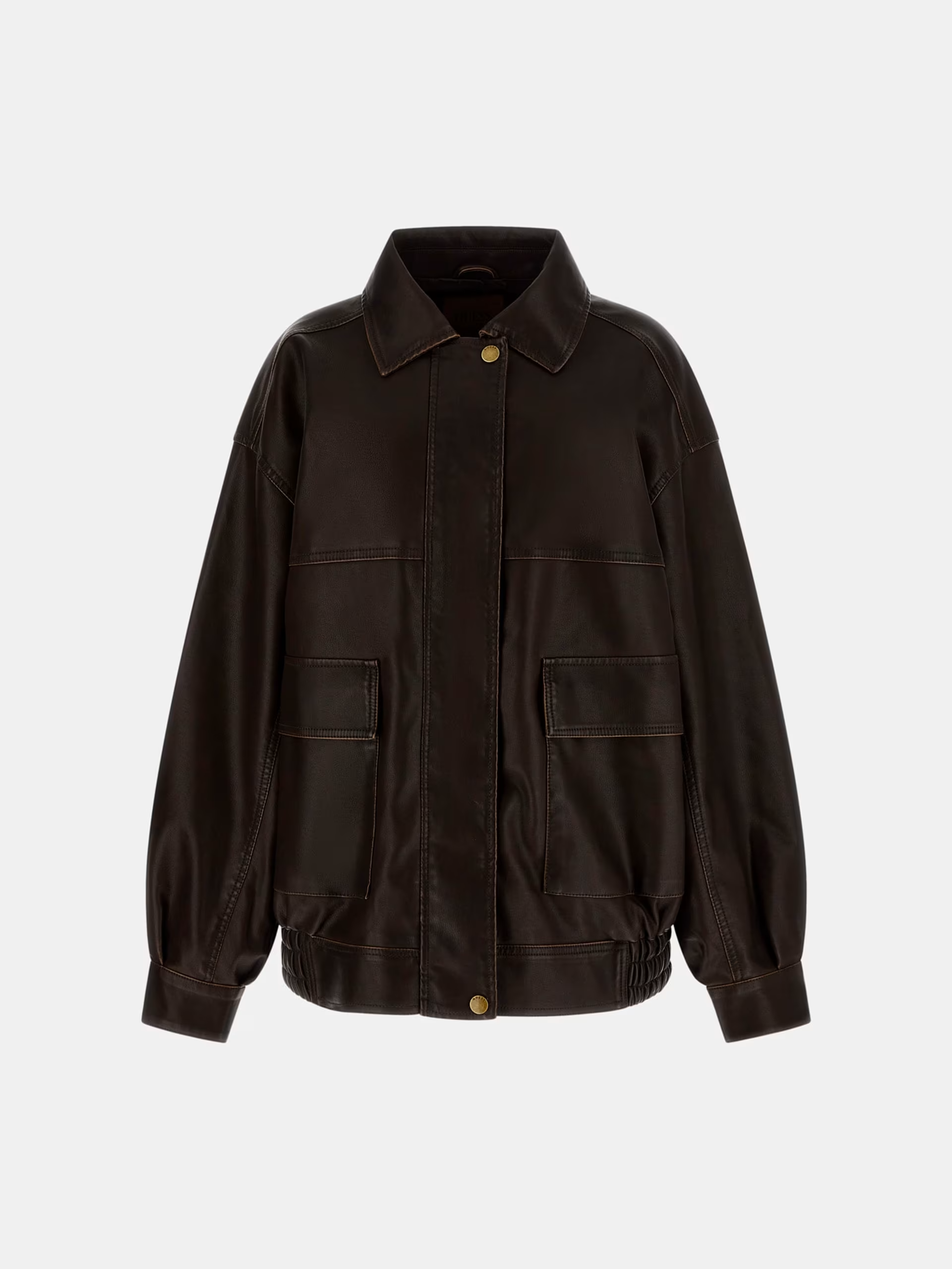 Casaco Bomber DARIA Ecopele Castanho - Guess  3