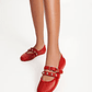 Sabrina Soft Ballerina Studs Vermelho - Melissa  - thumbnail 3