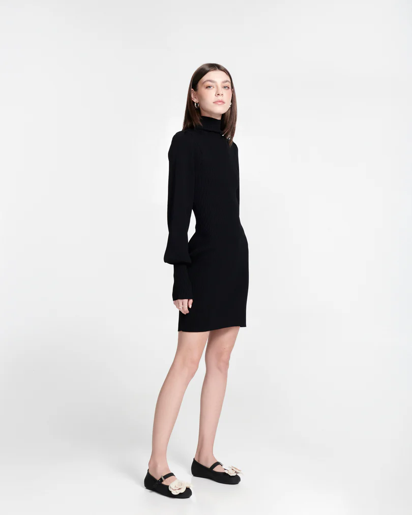 Sabrina Soft Ballerina Petals Preto - Melissa 2