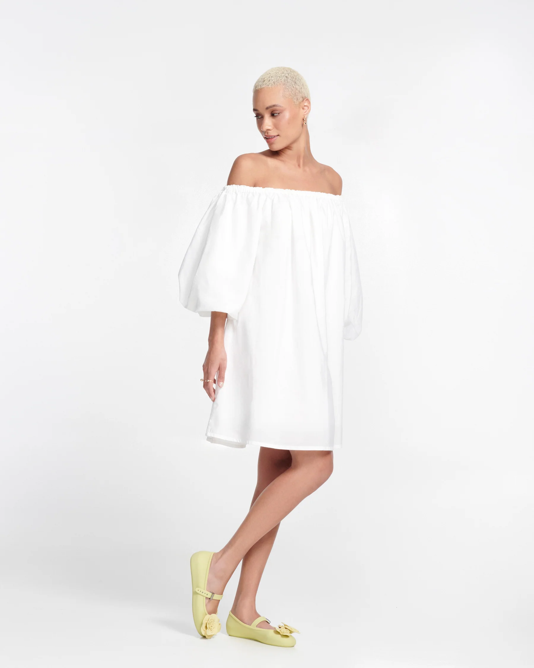 Sabrina Soft Ballerina Petals Amarelo - Melissa  5