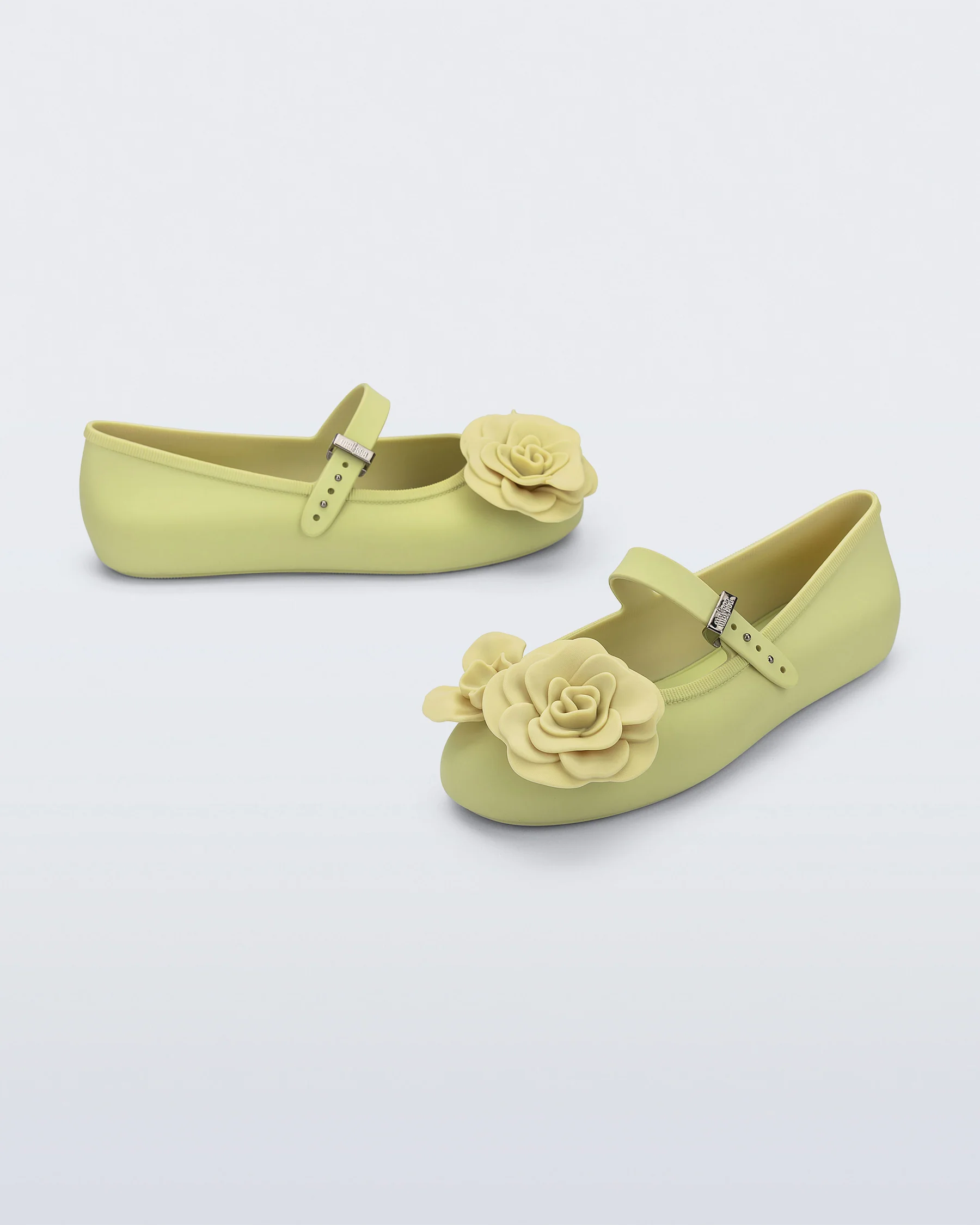 Sabrina Soft Ballerina Petals Amarelo - Melissa  3