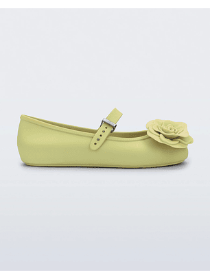 Sabrina Soft Ballerina Petals Amarelo - Melissa 