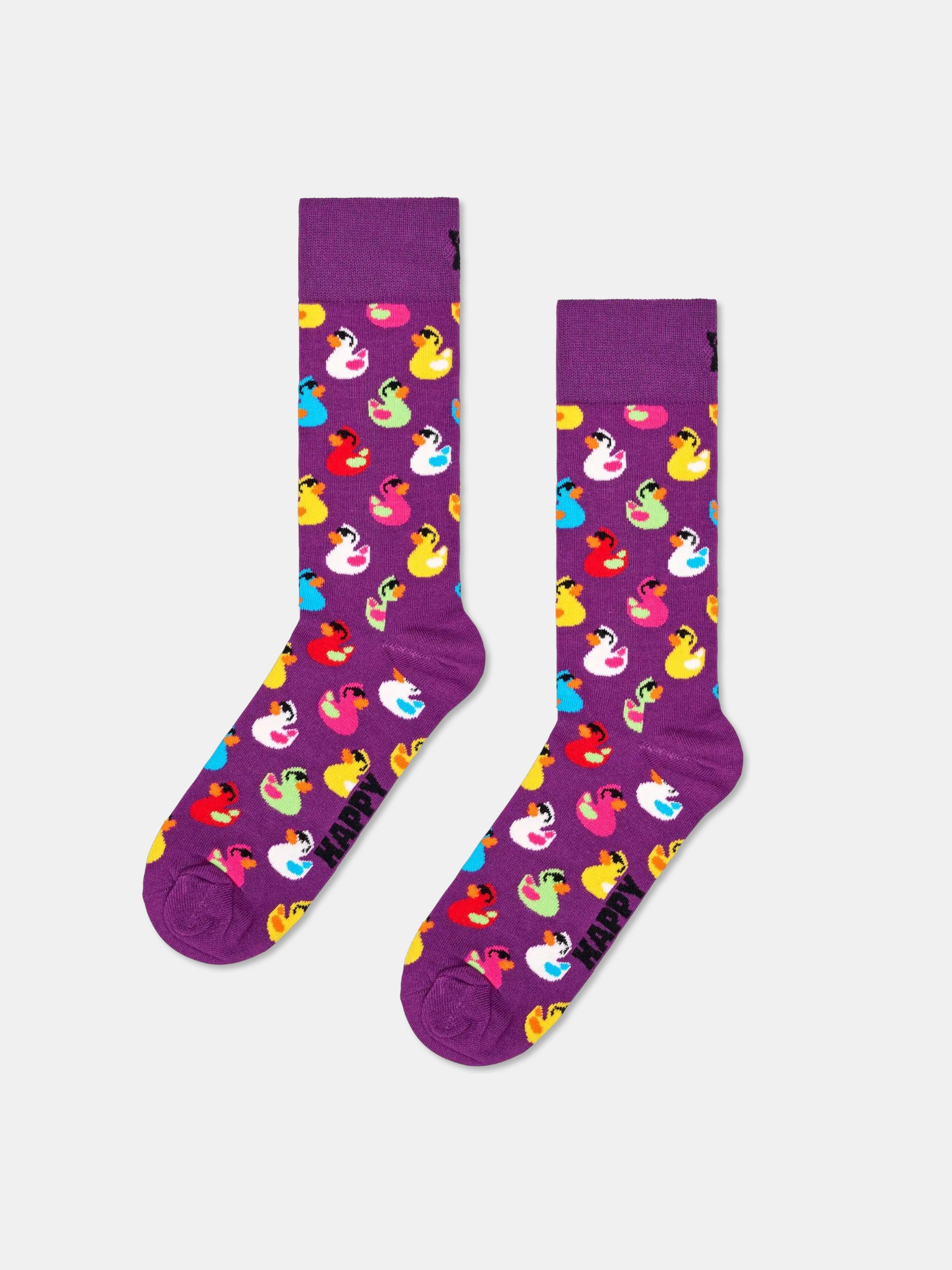 Meia Patos de Borracha Roxo - Happy Socks  1