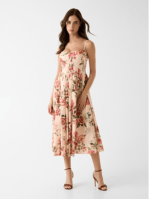Vestido Comprido BRIA Floral - Guess