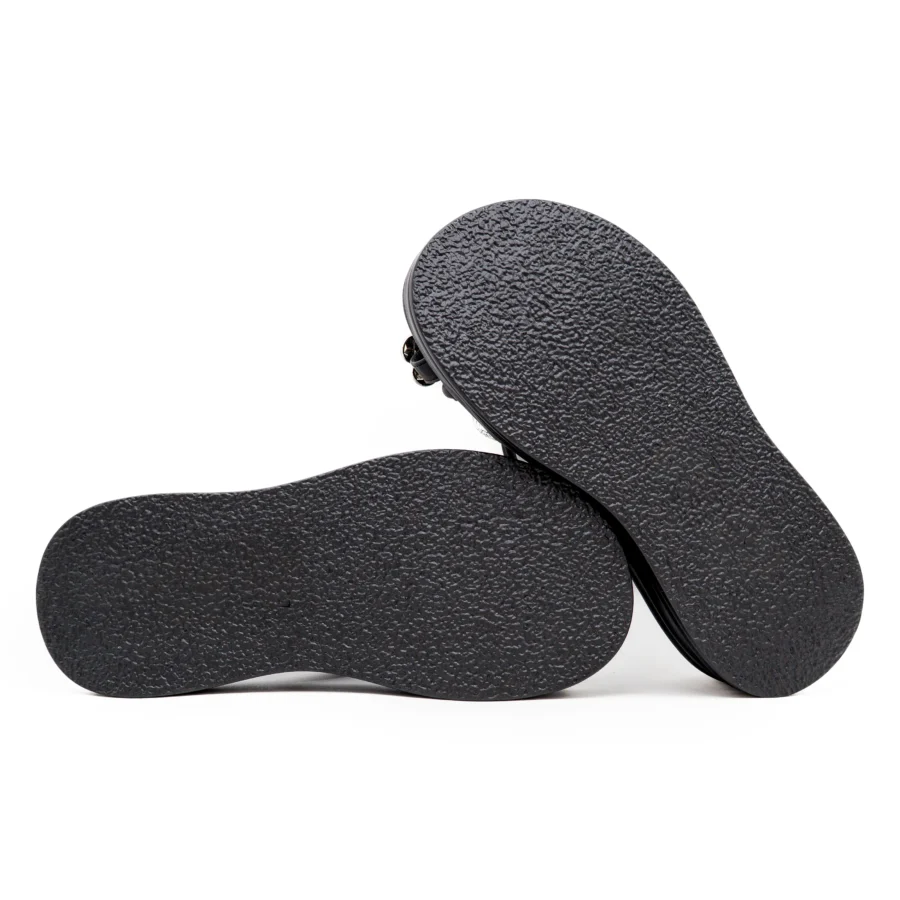 Chinelo Plataforma LIS Preto - Russel Matos  5