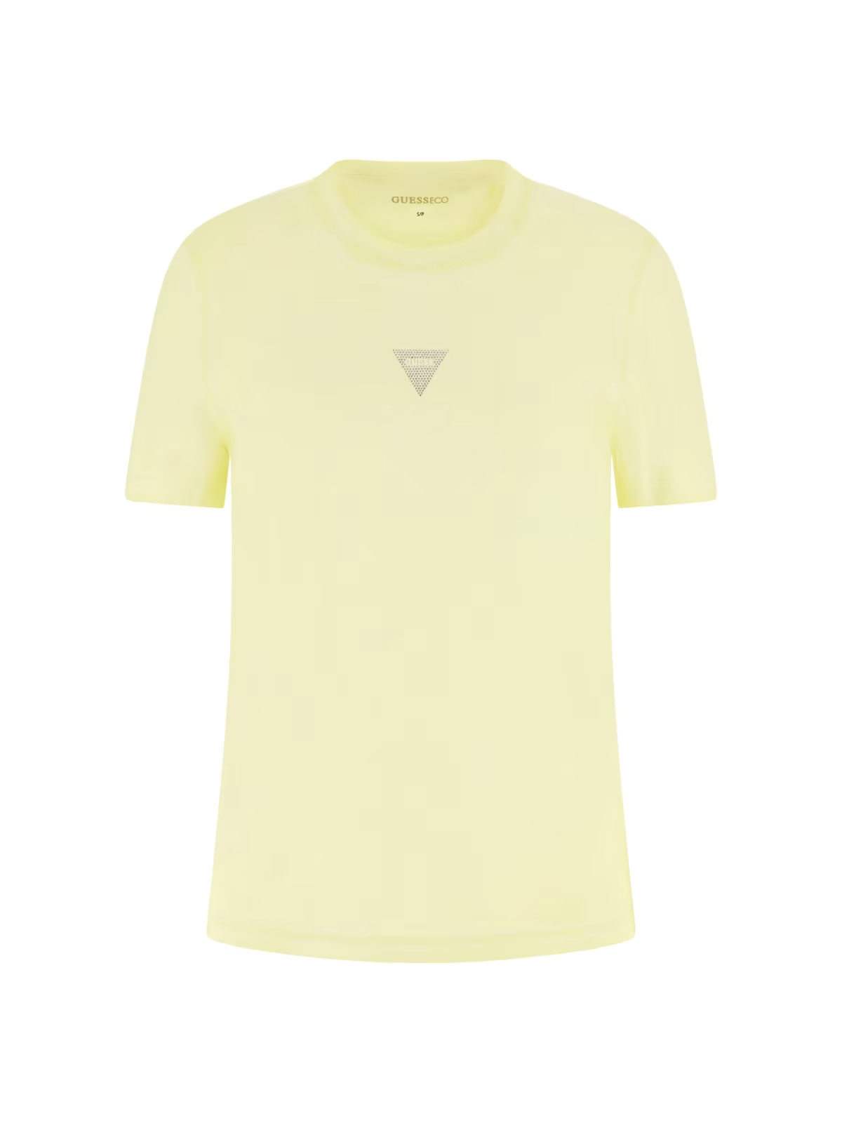 T-shirt com Lavagem Amarelo - Guess 5