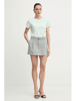 T-shirt com Lavagem Verde - Guess 