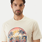 T-shirt Exotic Logo Bege - Guess  - Thumbnail 4