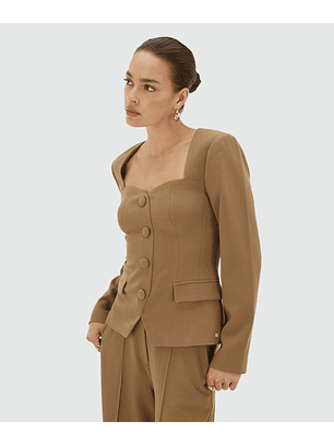 Blusa com Boões LISE Verde - Josh V