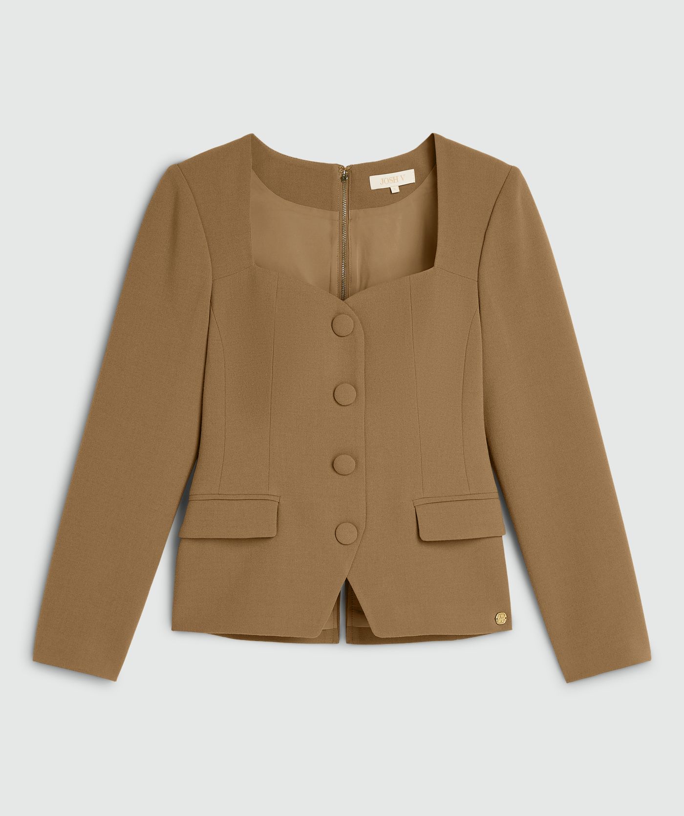 Blusa com Boões LISE Verde - Josh V 4