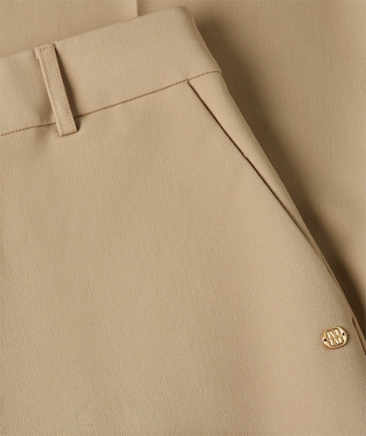 Calças Bicolores EMMA Bege e Camel - Josh V 7