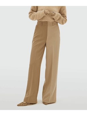 Calças Bicolores EMMA Bege e Camel - Josh V