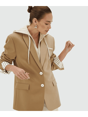 Blazer SUUS HOODI Bicolor Bege - Josh V