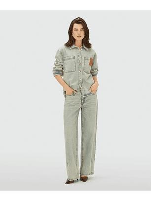 Calças LOULLA em Ganga com Lavagem - Josh V 