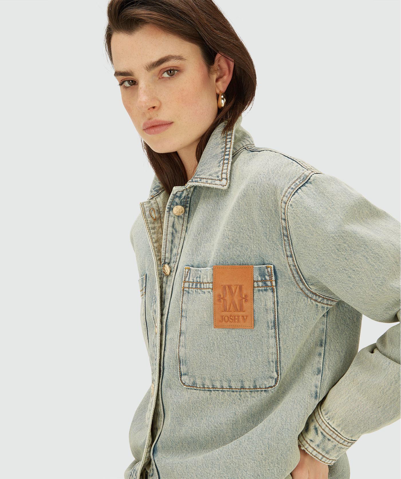 Camisa em Ganga MYLESSA - Josh V 5