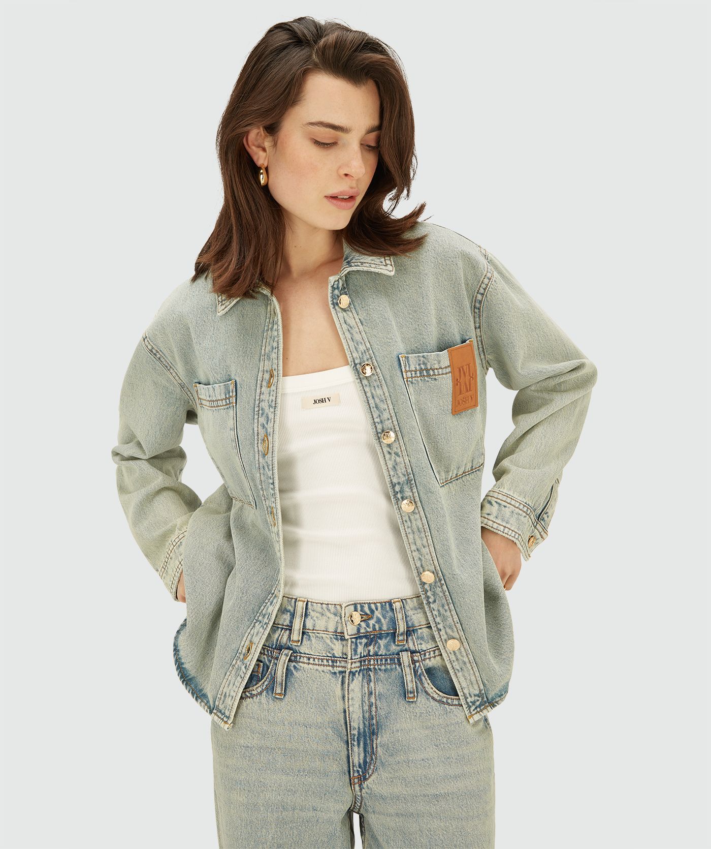 Camisa em Ganga MYLESSA - Josh V 1