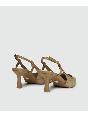 Sapato Aberro Atrás JINTHE Logo Taupe - Josh V