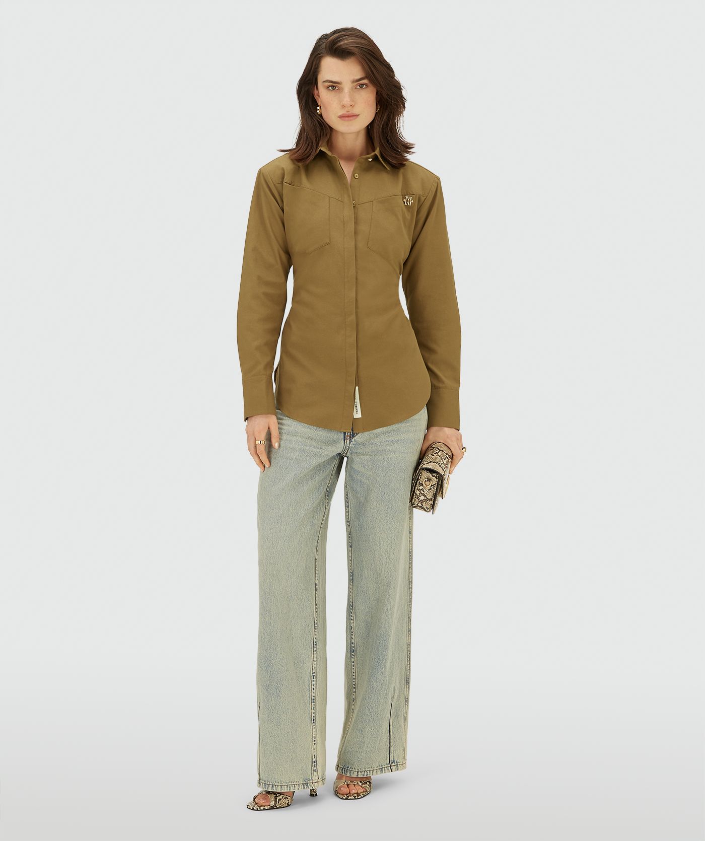 Camisa LOURDES Verde - Josh V 3