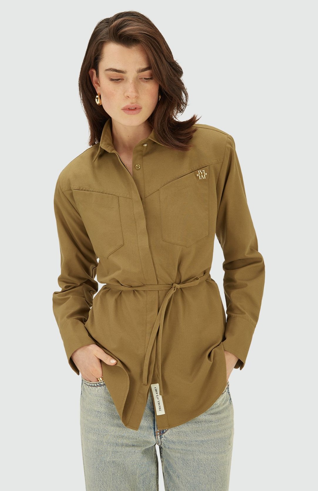 Camisa LOURDES Verde - Josh V 1