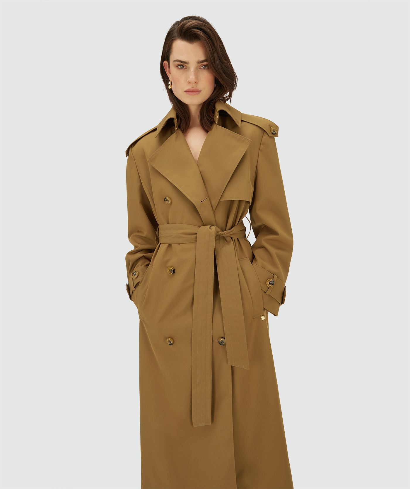 Trench Coat ROCOO Verde - Josh V 2