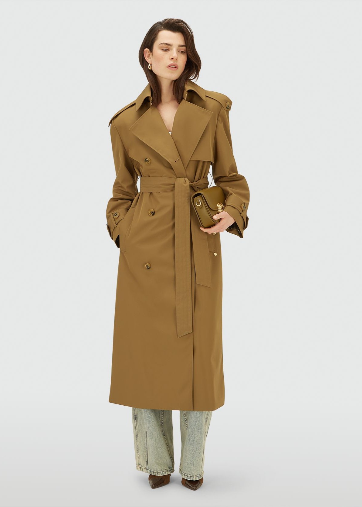Trench Coat ROCOO Verde - Josh V 1