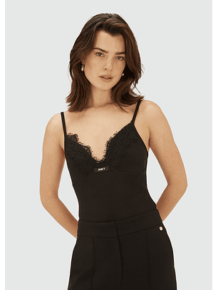 Top de Alças em Renda RIVER Preto - Josh V