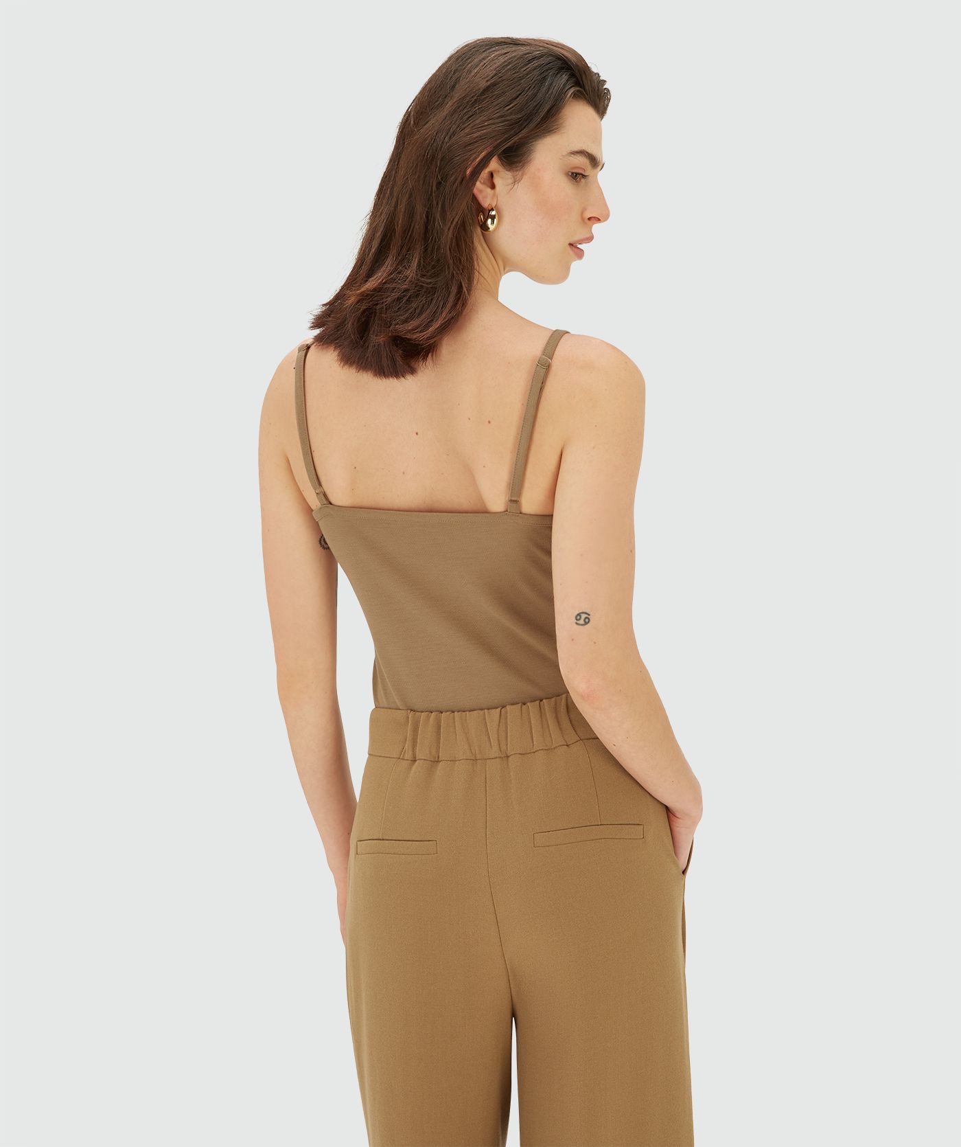 Top de Alças em Renda RIVER Taupe - Josh V 3