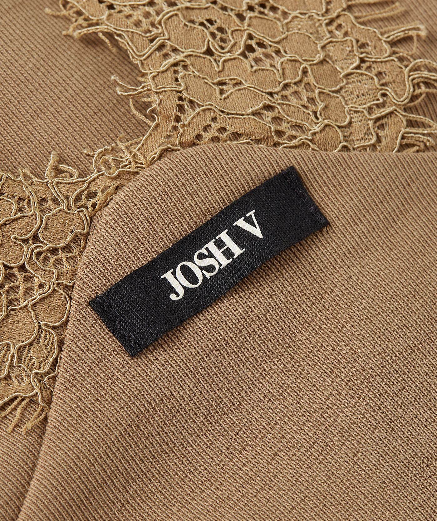 Top de Alças em Renda RIVER Taupe - Josh V 5