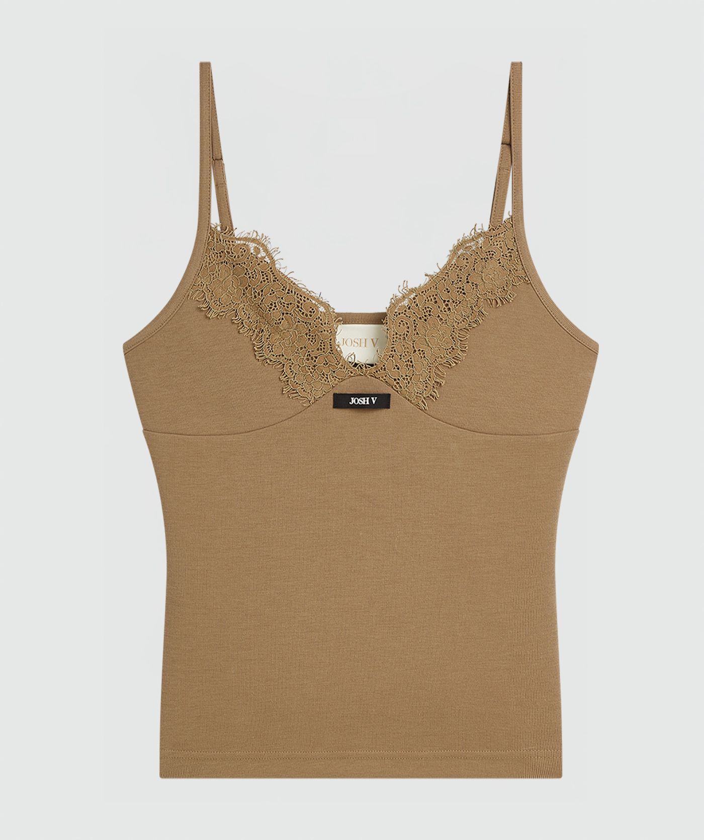 Top de Alças em Renda RIVER Taupe - Josh V 6