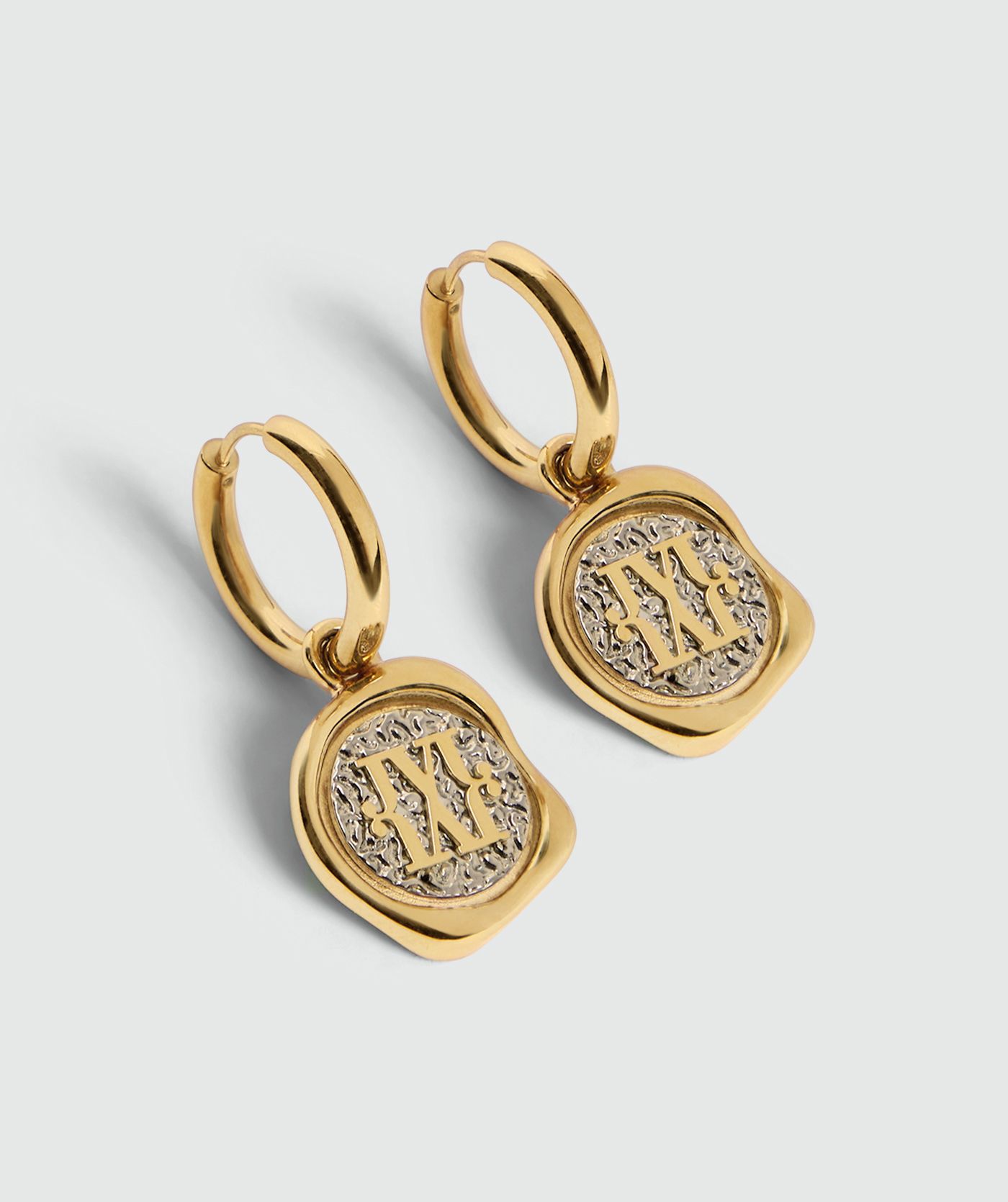 Brincos FIEKE Dourado - Josh V  1