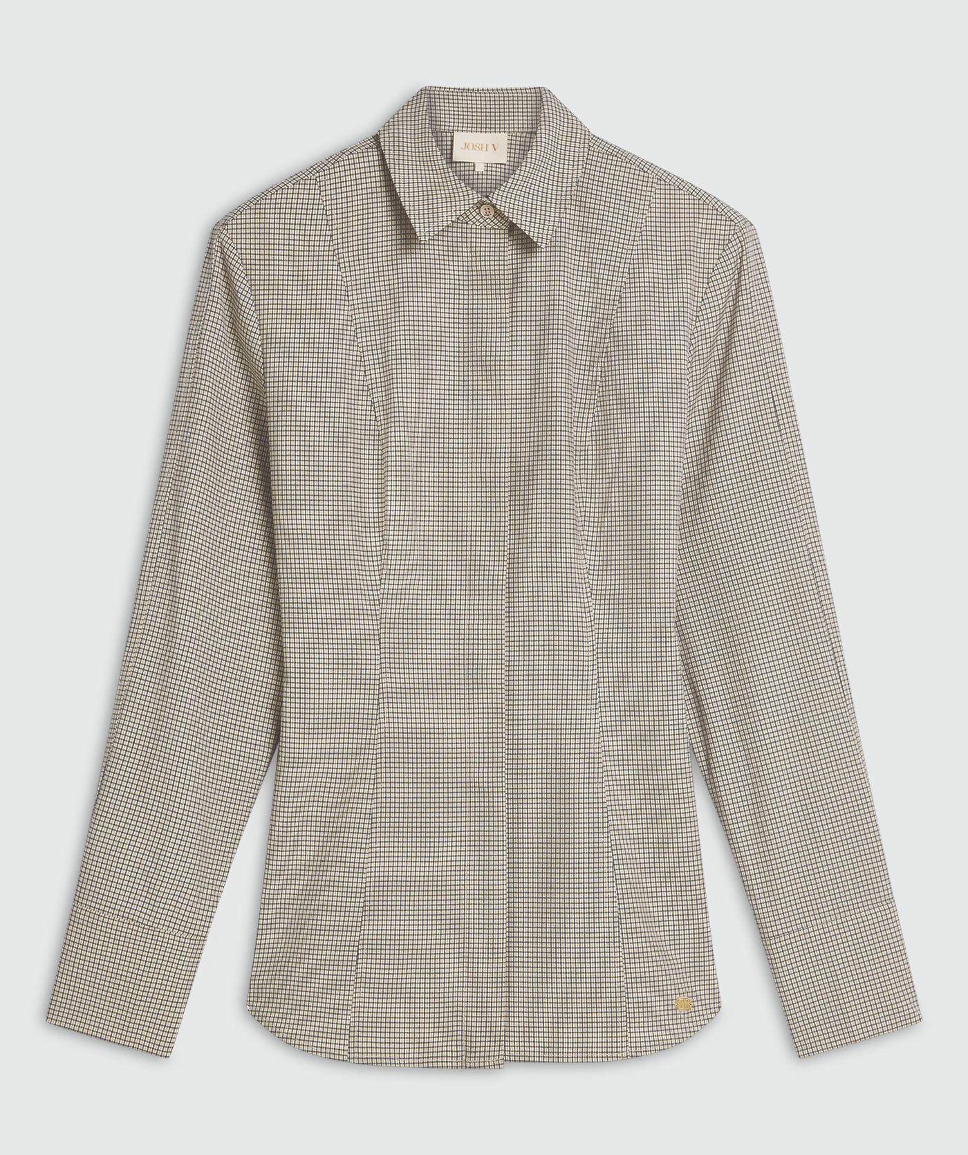 Camisa ARABELLA Xadrez Preto e Branco - Josh V  4