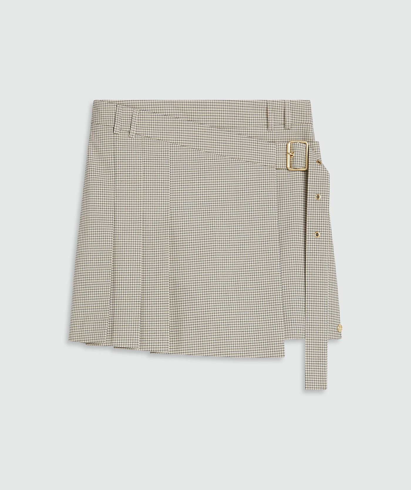 Saia Calção ISADEE Xadrez Preto e Branco - Josh V 5