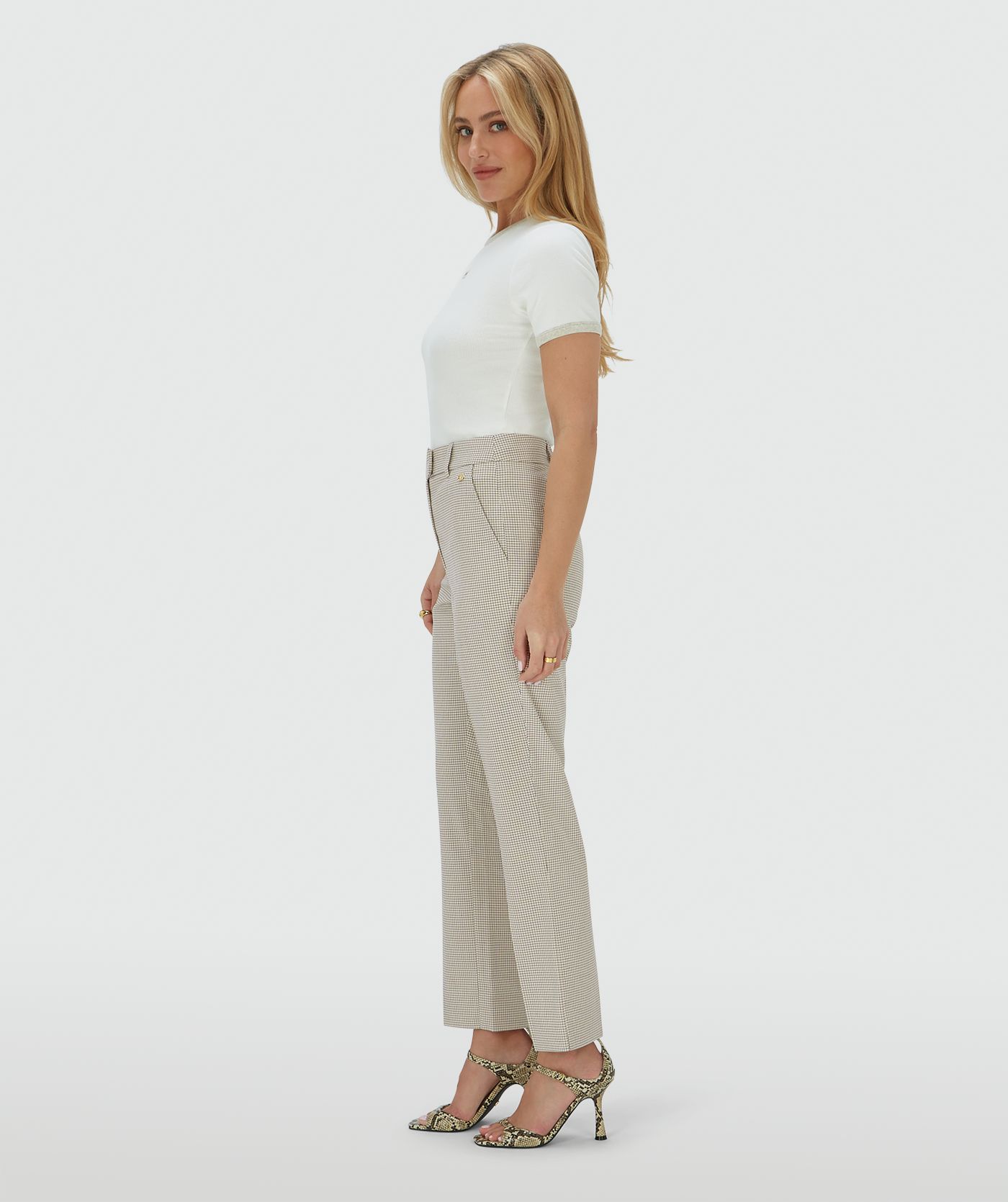 Calças RYKER Xadrez Preto e Branco - Josh V  3