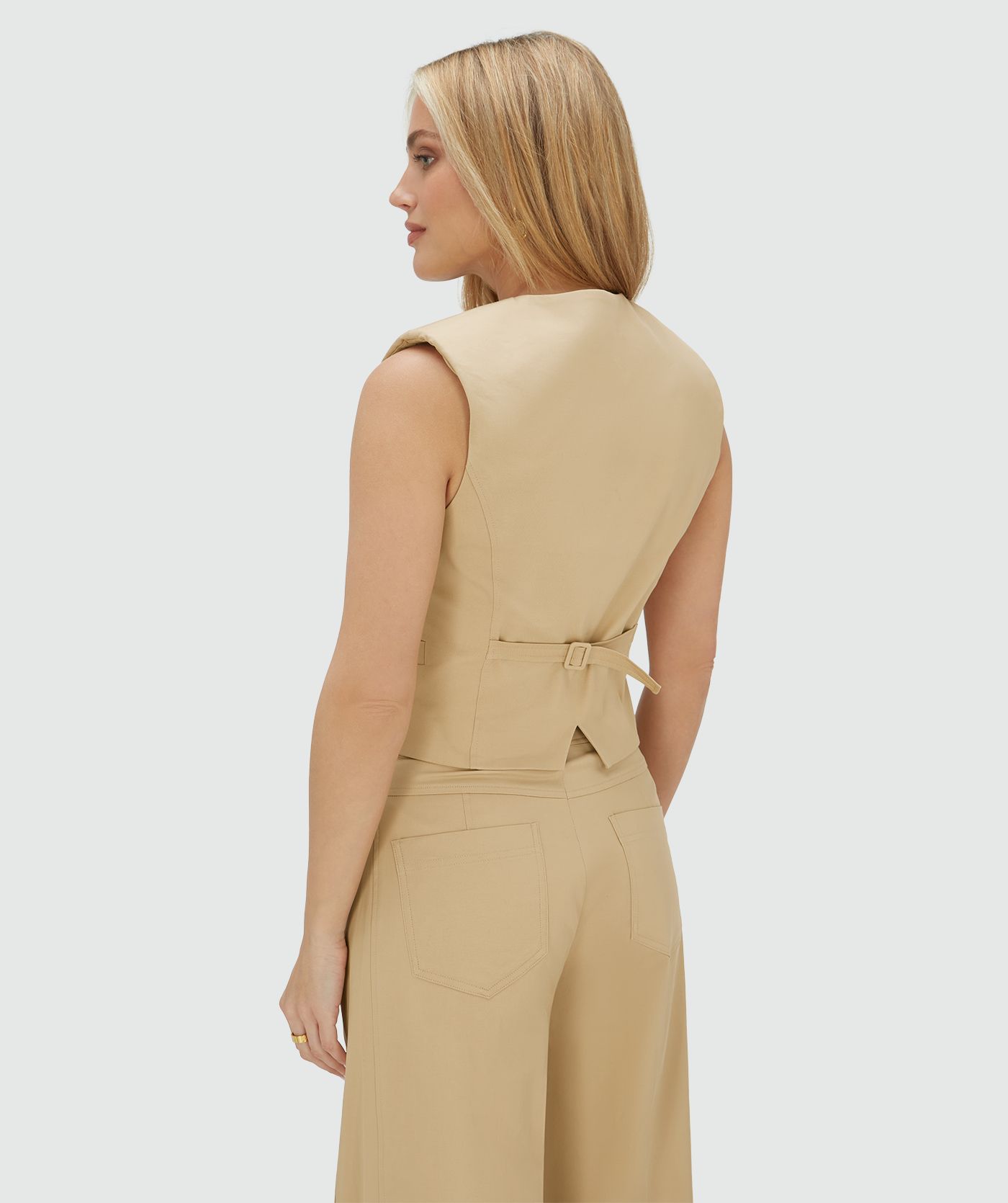 Colete MONET Bege - Josh V  3