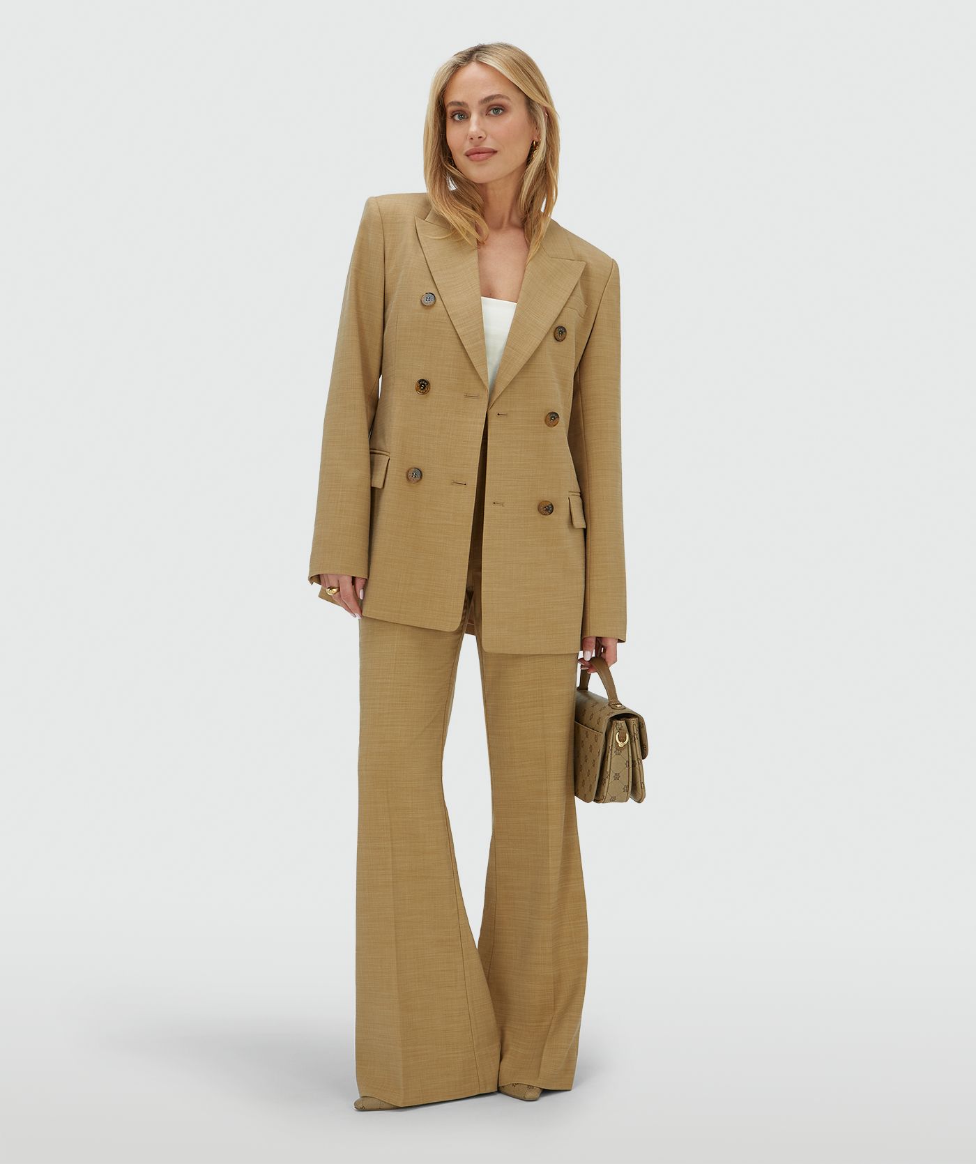 Blazer Comprido SANNE Camel - Josh V  2