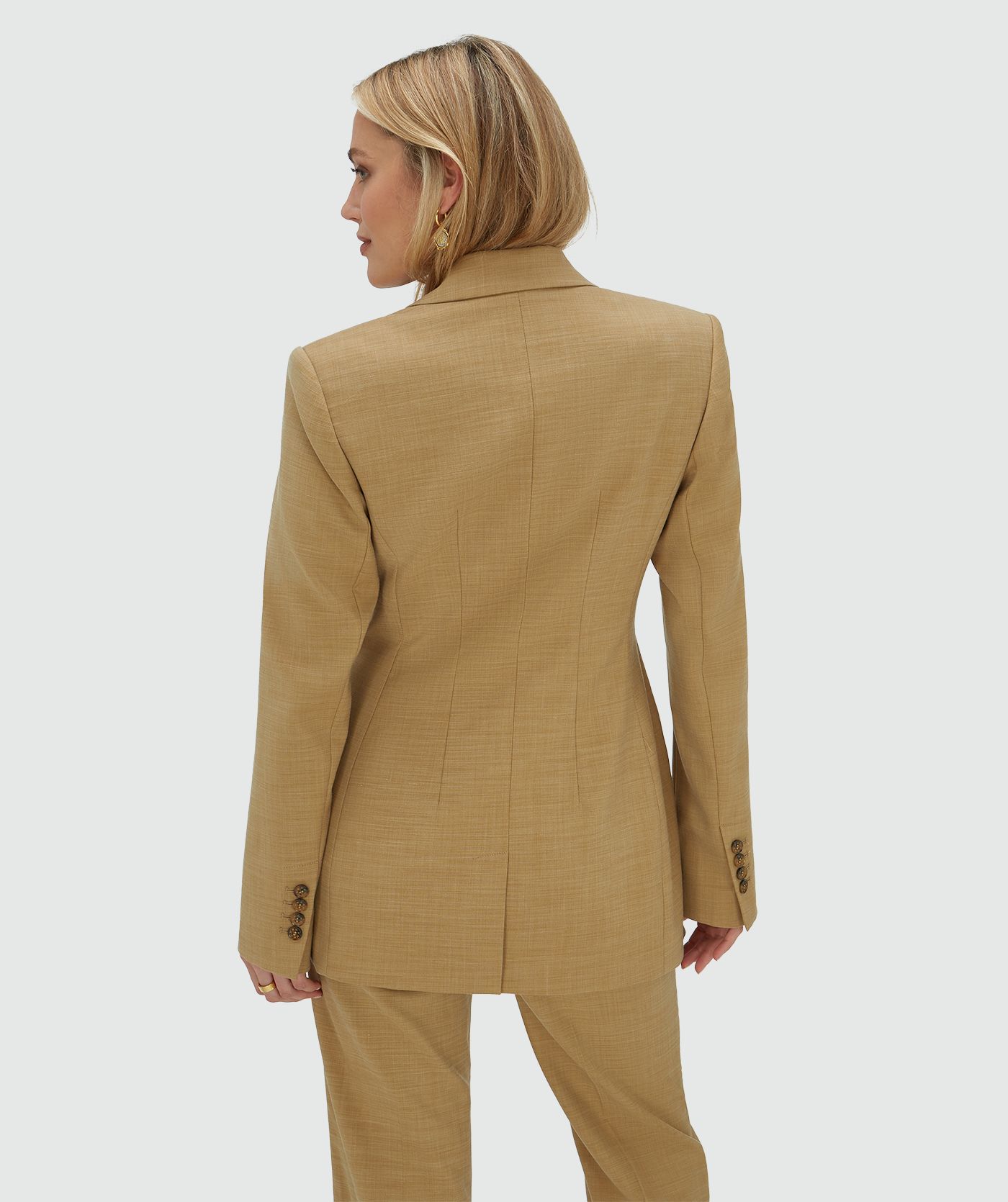 Blazer Comprido SANNE Camel - Josh V  3