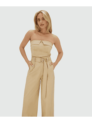 Macacão Cai Cai MYRA Bege - Josh V