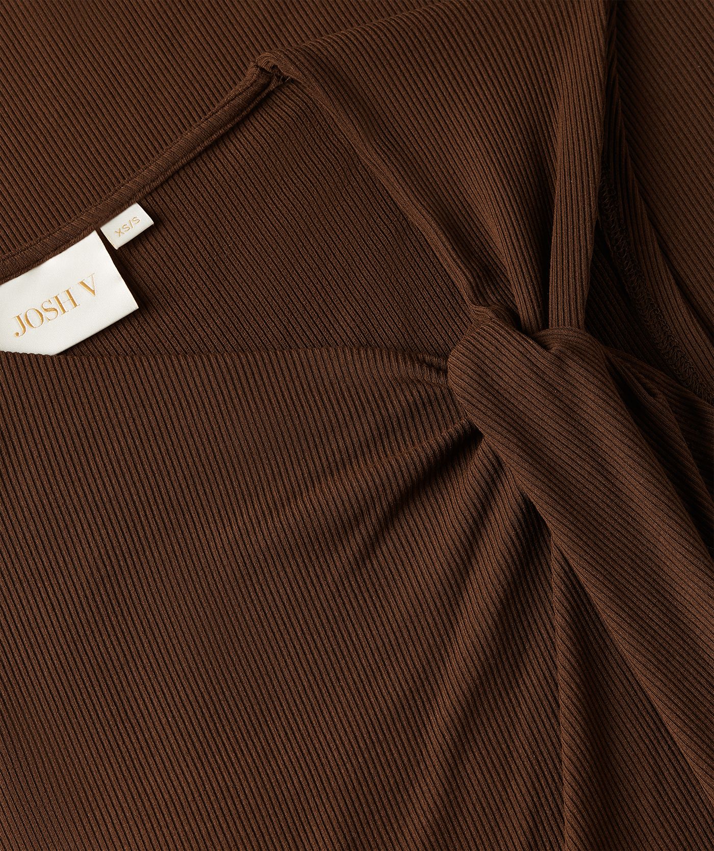 Vestido Canelado FAYLA Castanho - Josh V 5