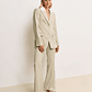 Blazer NILA Bege e Branco - Josh V - vignette 3
