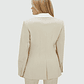 Blazer NILA Bege e Branco - Josh V - vignette 5